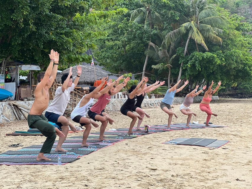 Krabi: Sunrise Yoga Balance Join-in Class - Sunrise Yoga on Ao Nang Beach: the 7:30 vibe