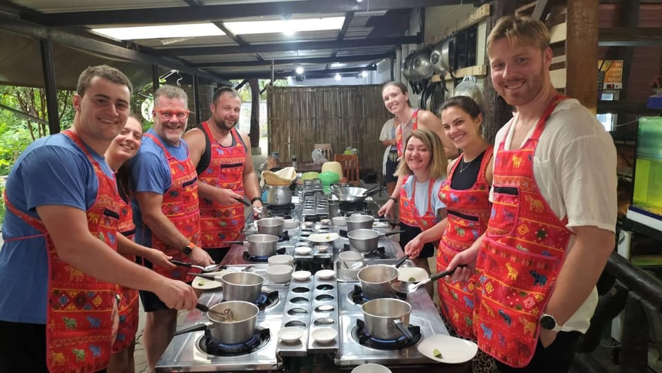Krabi: Traditional Thai Cooking Class with Local Chef - The main dishes: curry, stir-fry, noodles, and dessert