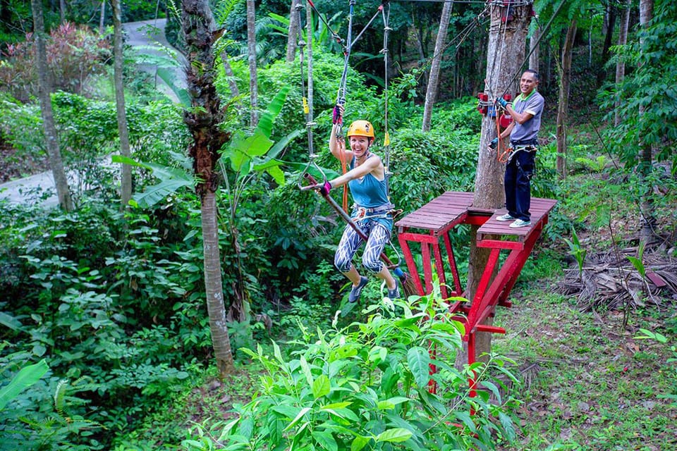 Krabi: Ultimate Zipline Games Challenge - Getting There: Transfers From Ao Nang, Ao Nam Mao, Railay, and Ton Sai