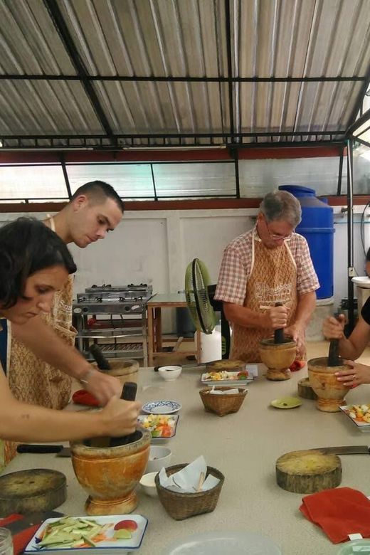 Krabi: Unveiling Thai Flavors by Night at Smart Cook School - The Clean Open-Air Kitchen: Fresh Ingredients, Sanitized Tools, Real Process