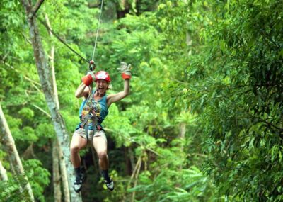 Krabi: Zipline, ATV & Top Rope Climbing Experience - Tree Ladder Climbing and Abseiling: The Part That Builds Real Confidence