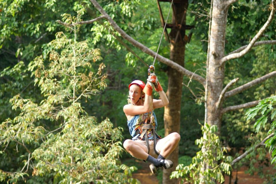 Krabi: Ziplining with Abseiling and Rock Climbing Options - How long will it take? Picking the right package for your schedule