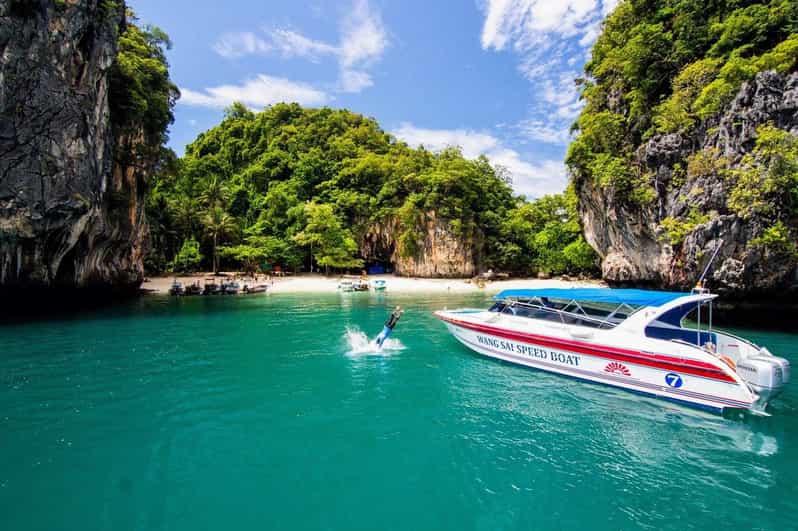 Krabi's Hong Island Speed Boat Blast with 360° Viewpoint - Speedboat to the Islands: Expect Wind, Speed, and Quick Sight Lines