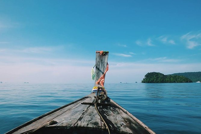 Longtail Boat Private Charter Tour to Hong Islands From Krabi - Stop 1: Ao Nang Beach to Hong Island waters