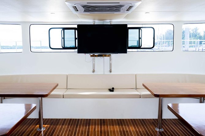 Luxury Sunset Cruise at Krabi's Coastlin with Power Catamaran - Poda Island: Beach Time That Fits the Sunset Plan