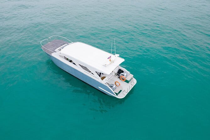 Phi Phi & Bamboo Islands Escape by Luxury Catamaran - Bamboo Island: white sand, turquoise water, and a quick reset