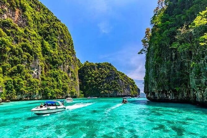 Phi Phi, Maya, and Bamboo Island Speedboat Tour from Krabi - Pileh Bay (Pileh Lagoon): water-glass views and a quick stop