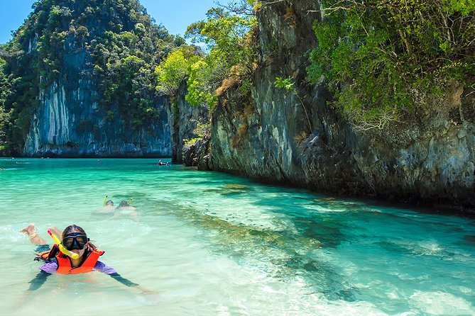 Small-Group Sea Kayaking at Hong Island from Krabi - Hong Island kayaking: limestone coast, hidden lagoons, and wildlife habitat