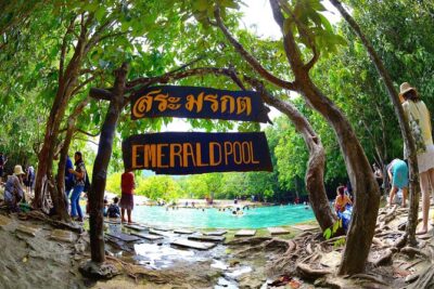 Tiger Cave Temple, Emerald Pool & Hot Springs Tour from Krabi - Emerald Pool and Blue Lagoon: swim time that’s worth planning around